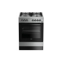 Beko FSE62110DX cucina Elettrico Gas Stainless steel A