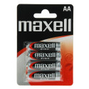 Maxell 4 x AA Batteria monouso Stilo AA Zinco-Carbonio