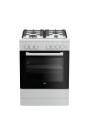 Beko FSE62110DW cucina Elettrico Gas Bianco A