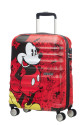 American Tourister Wavebreaker Disney Ruote girevoli Nero, Rosso 36 L Acrilonitrile butadiene stirene (ABS)