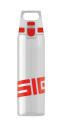 SIGG Total Clear ONE Uso quotidiano 750 ml Tritan Rosso, Trasparente