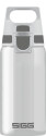 SIGG Total Clear ONE Uso quotidiano 500 ml Tritan Antracite, Trasparente