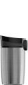 SIGG 8695.50 tazza da viaggio 0,27 ml Nero, Stainless steel Stainless steel