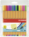 STABILO Point 88 penna tecnica Multicolore 15 pz