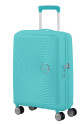 American Tourister Sounbox Spinner Expandable (4 wheels) 55cm Trolley Guscio rigido Blu 35,5 L Polipropilene (PP)