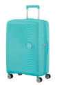 American Tourister Sounbox Spinner Expandable Valigia Guscio rigido Blu 71,5 L Polipropilene (PP)