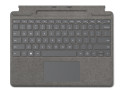 Microsoft Surface Pro Signature Keyboard Platino Microsoft Cover port QWERTY Italiano