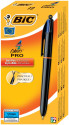 BIC 902129 penna a sfera Nero, Blu, Verde, Rosso Medio 12 pz