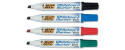 BIC Velleda Whiteboard Marker 1701 evidenziatore 4 pz Tipo di punta Nero, Blu, Verde, Rosso