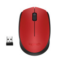 Logitech M171 Red-K mouse Ambidestro RF Wireless Ottico 1000 DPI