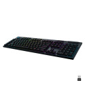 Logitech G G915 tastiera RF senza fili + Bluetooth QWERTY Inglese Carbonio