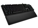 Logitech G G513 CARBON LIGHTSYNC RGB Mechanical Gaming Keyboard, GX Brown tastiera USB QWERTY Inglese Carbonio