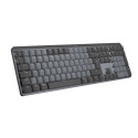 Logitech MX Mechanical tastiera RF senza fili + Bluetooth QWERTY US International Grafite, Grigio