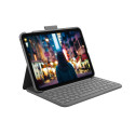 Logitech Slim Folio Grigio Bluetooth QWERTY Italiano