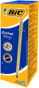 BIC Cristal Medium Blu Penna a sfera retrattile a clip Medio 20 pz