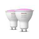 Philips Hue White and Color ambiance GU10 - confezione da 2