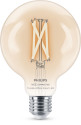 Philips LED Lampadina Smart Filament Dimmerabile Luce Bianca da Calda a Fredda Attacco E27 60W Globo