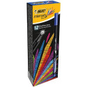 BIC fineliner Intensity marcatore Fine Blu 12 pz