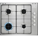 Electrolux EGS6404SX Stainless steel Da incasso 60 cm Gas 4 Fornello(i)