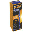 BIC Gel-ocity Quick Dry Blu Penna a sfera retrattile a clip Medio 12 pz