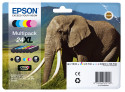 Epson Elephant Multipack 6-colours 24XL Claria Photo HD Ink