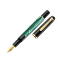 Pelikan 994095 penna stilografica Sistema di riempimento integrato Nero, Oro, Verde, Color marmo 1 pz