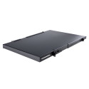 StarTech.com Ripiano 1U regolabile per montaggio su rack 19" - Robusto ripiano per armadio server rack 19 pollici - Mensola Universale con profondità di montaggio regolabile da 49,5 a 97,4cm - Capacità 150 kg