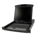 APC AP5808 console a rack 43,2 cm (17") Nero