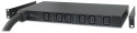 APC Basic Rack PDU AP7526 unità di distribuzione dell'energia (PDU) 6 presa(e) AC 1U Nero