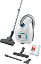 Bosch Serie 4 BGBS4HYG1 aspirapolvere a traino A cilindro Secco 600 W Sacchetto per la polvere