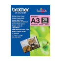 Brother BP60MA3 Inkjet Paper carta inkjet A3 (297x420 mm) Opaco 25 fogli Bianco