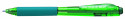 Pentel Feel-it! WOW! Verde Penna a sfera retrattile a clip 12 pz