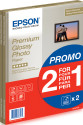 Epson Premium Glossy Photo Paper - A4 - 2x 15 Fogli