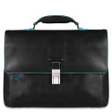 Piquadro CA3111B2 38,1 cm (15") Borsa da corriere Nero