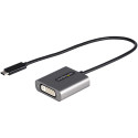 StarTech.com Adattatore USB C a DVI - Adattatore Dongle da USB-C a DVI-D 1920x1200p - USB Type C a DVI Display/Monitor - Convertitore video - Compatibile con Thunderbolt 3 - Cavo integrato da 30 cm