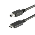 StarTech.com Cavo Adattatore Mini DisplayPort a USB-C da 1 m - 4K 60Hz - Nero