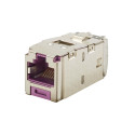 Panduit CJS688TGVLY cavo di collegamento RJ-45 Metallico, Viola