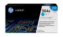 HP Cartuccia Toner originale ciano LaserJet 504A