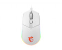 MSI CLUTCH GM11 WHITE mouse Ambidestro USB tipo A Ottico 5000 DPI