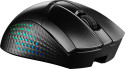 MSI CLUTCH GM51 LIGHTWEIGHT WIRELESS mouse Mano destra RF Wireless + Bluetooth + USB Type-C Ottico 26000 DPI