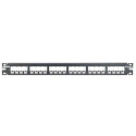 Panduit 24-port metal modular patch panel 1U