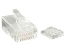 StarTech.com CRJ45C6STR50 cavo di collegamento RJ-45 Trasparente