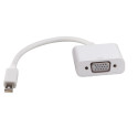 ROLINE Mini DisplayPort-VGA Adapter, Mini DP M - VGA F white Bianco