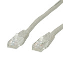 Value UTP Patch Cord, Cat.6, grey 2 m cavo di rete Grigio U/UTP (UTP)