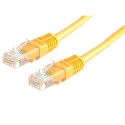 Value 21.99.1522 cavo di rete Giallo 0,5 m Cat6 U/FTP (STP)