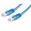 Value UTP, Cat6, 0.5m cavo di rete Blu 0,5 m U/UTP (UTP)