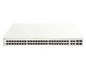 D-Link DBS-2000-52MP switch di rete Gestito L2 Gigabit Ethernet (10/100/1000) Supporto Power over Ethernet (PoE) Grigio