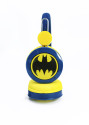 OTL Technologies DC Comics Batman Caped Crusader Cuffie Cablato A Padiglione MUSICA Blu