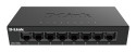 D-Link DGS-108GL Non gestito Gigabit Ethernet (10/100/1000) Nero