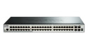 D-Link DGS-1510-52X switch di rete Gestito L3 Gigabit Ethernet (10/100/1000) 1U Nero